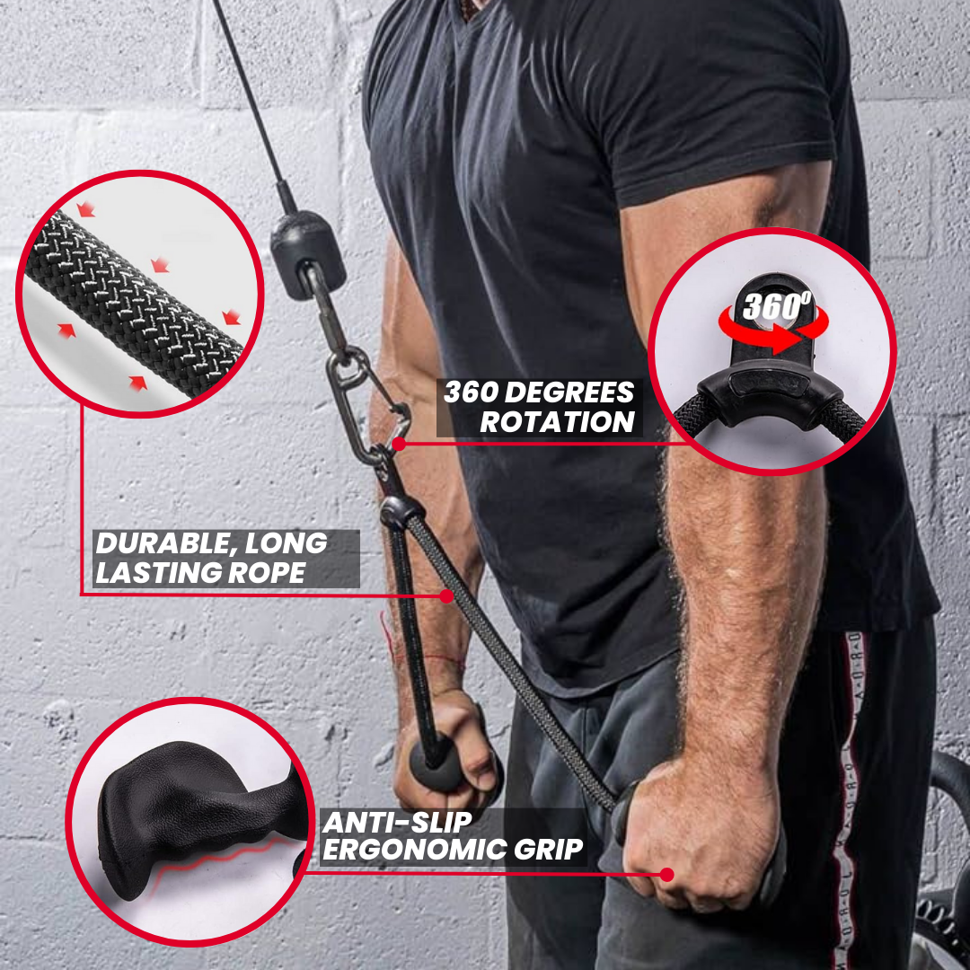 TitanRope - Ergonomic Tricep Rope