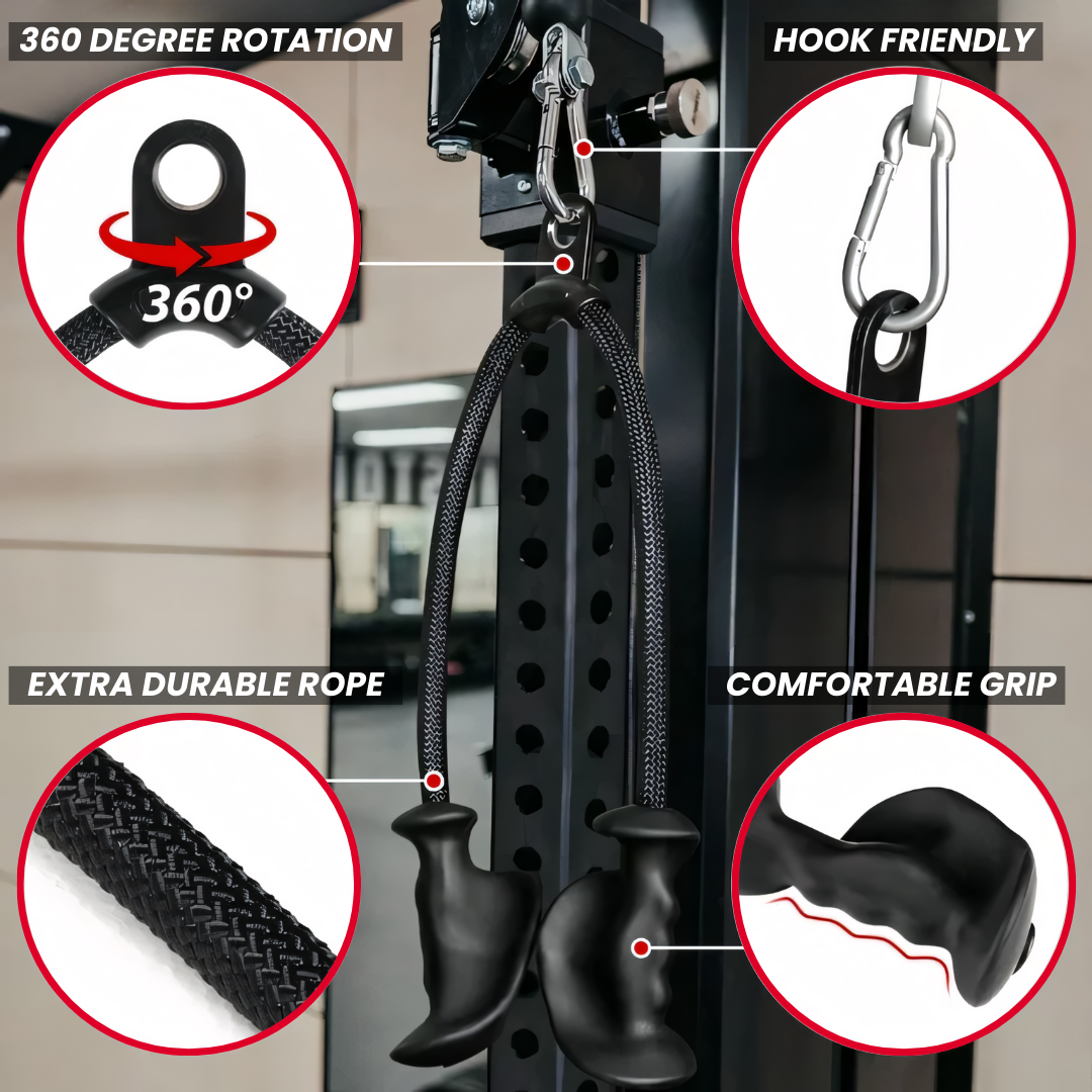 TitanRope - Ergonomic Tricep Rope