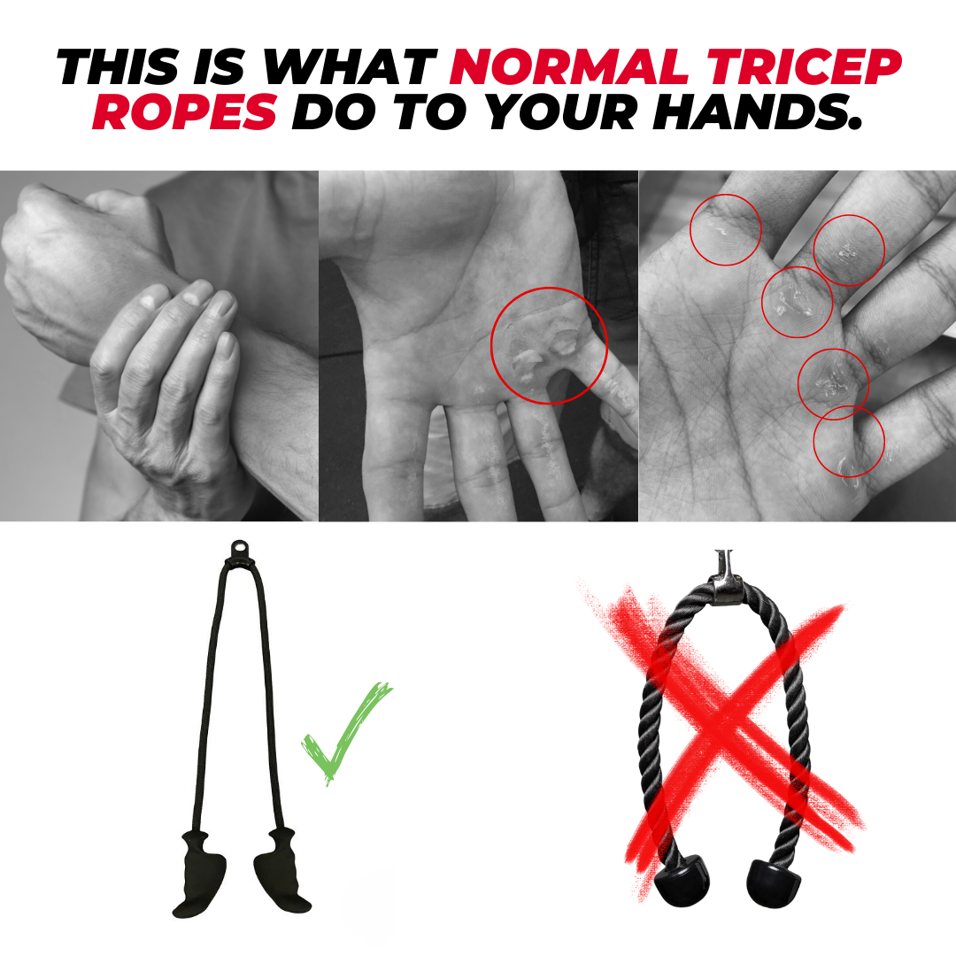 TitanRope - Ergonomic Tricep Rope